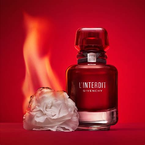 l'interdit rouge givenchy parfum|le rouge interdit givenchy.